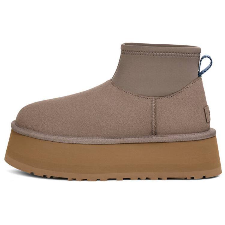 Женские сапоги UGG Classic Dipper (/ серо-коричневые)