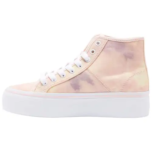 DC Shoes High top Canvas Shoes Women's Pink