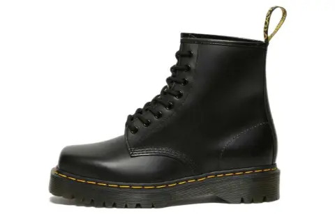 1460 Dr.Martens Bex Squared Toe Leather Lace Up Boot 'Black'