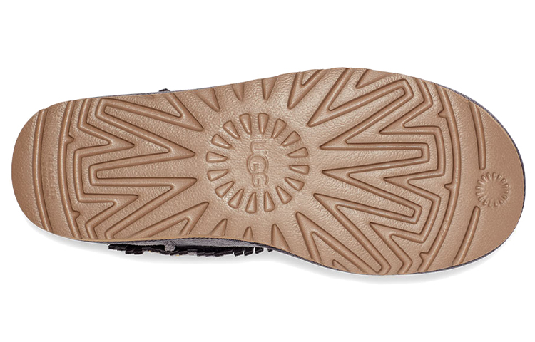 UGG Ultra Mini Fringe Bling 'Purple Grey' Women's