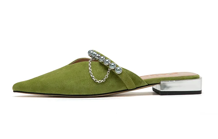 PACO GIL Closed Toe Slippers Women's