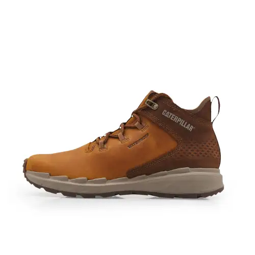 CAT Stratify WP SS23 Abrasion Resistant Abrasion Resistant Mid top Outdoor Shoes Men's Brown