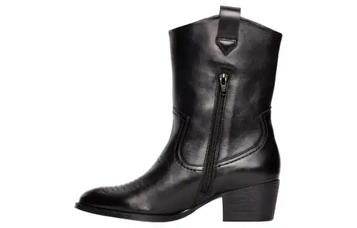 Clarks Leather Ankle Boots Women's Black
