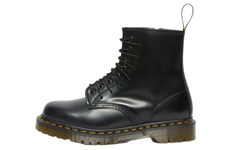 Dr. Martens 1460 Extreme Laces Polished Smooth Leather Boots 'Black'