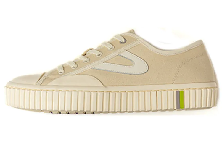 TRETORN Campos OG Slip Resistant Abrasion Resistant Low top Canvas Shoes Unisex Light Beige