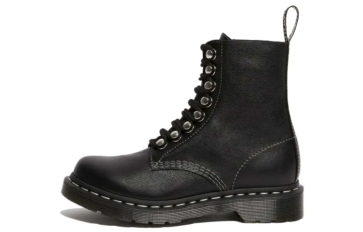 Dr. Martens 1460 Pascal High Top Combat Boots Black Women's