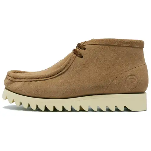 A BATHING APE Manhunt Cow Leather Casual Shoes Women's