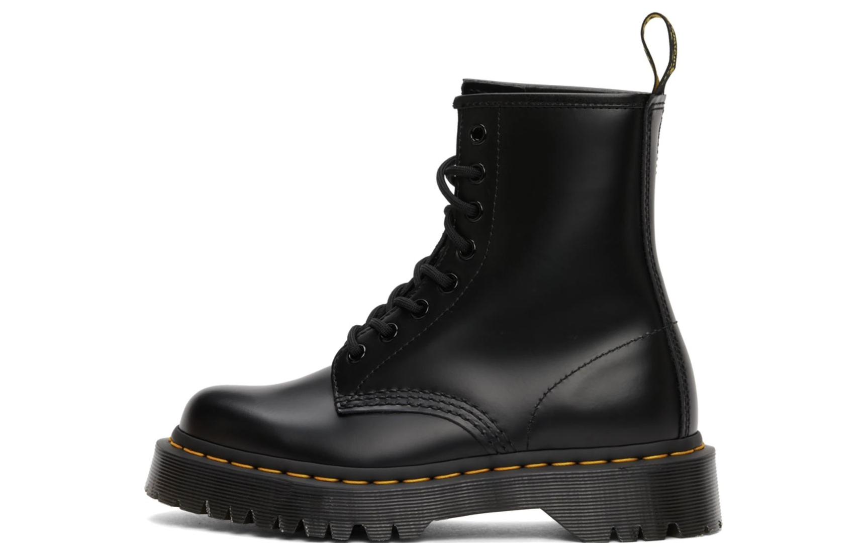 1460 Dr.Martens Bex Smooth Leather Platform Boot 'Black'