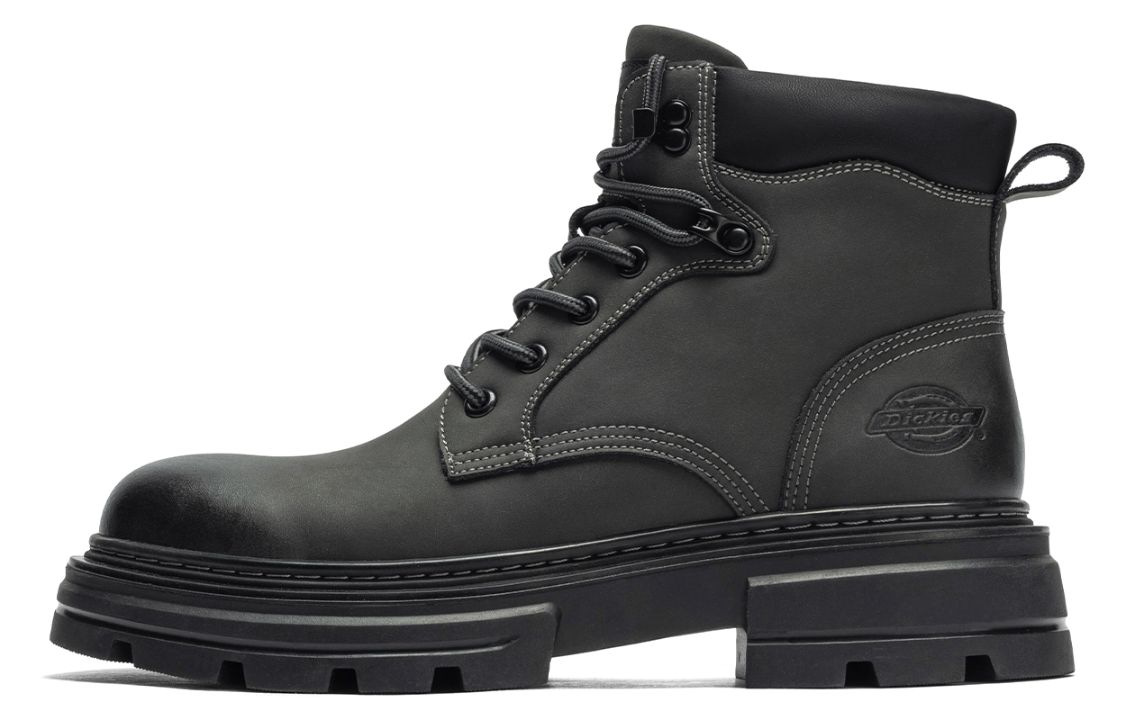 Мужские ботинки Dickies (черно-серые)