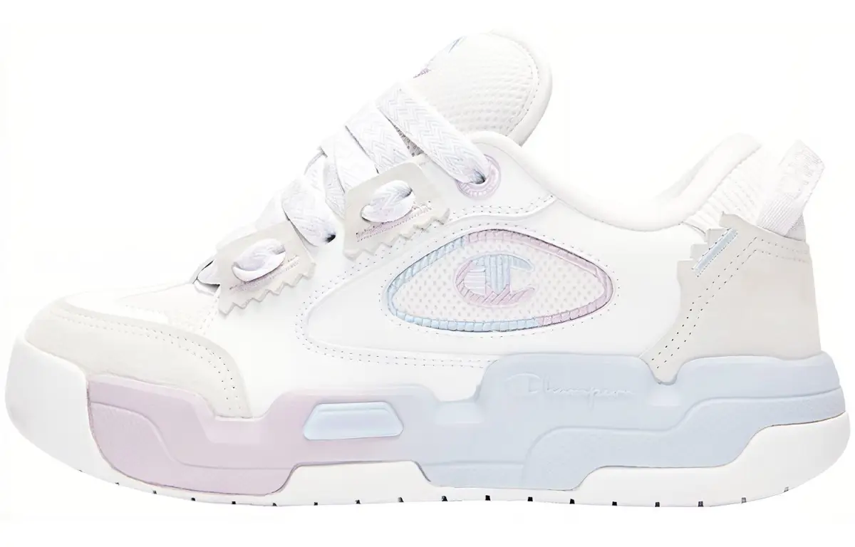 Champion Essentials Collection Valve V2 Textile, Synthetic Leather, Leather Low top Skateboard Shoes Women's