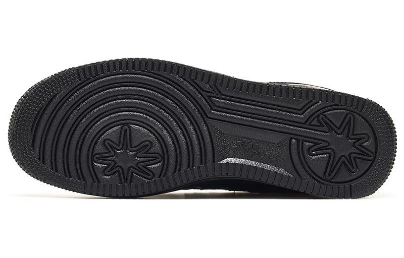 Starwalk Soldier Microfiber Leather Abrasion Resistant Low top Skateboard Shoes Men's Black