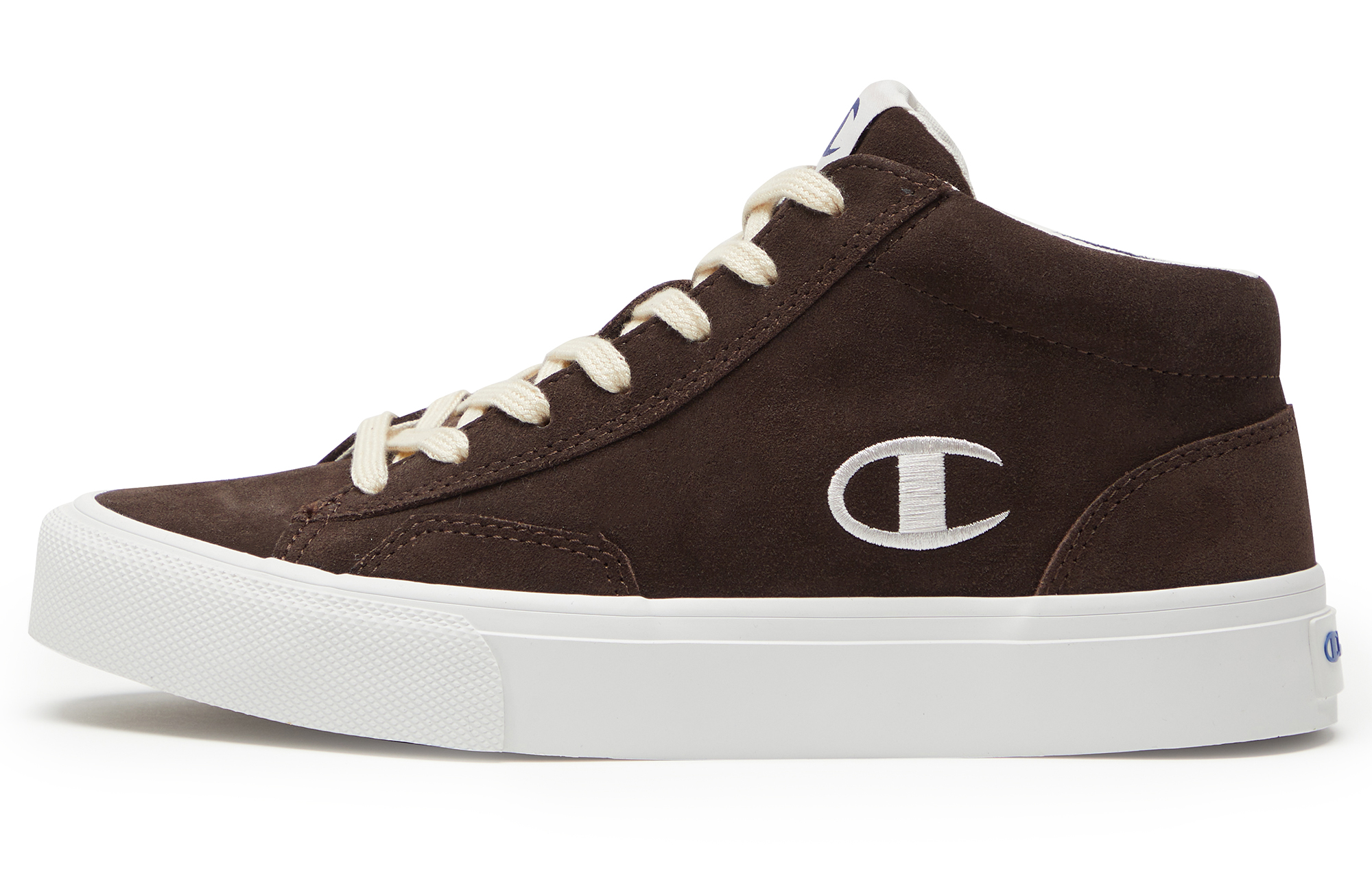 Champion Essentials Collection Skate Classic Mid top Skateboard Shoes Men's Brown