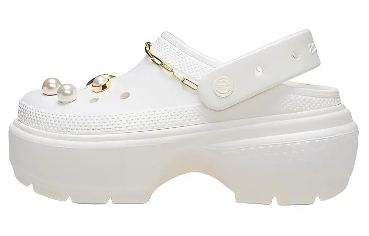 Crocs EVA Clogs 5.5cm Women's White