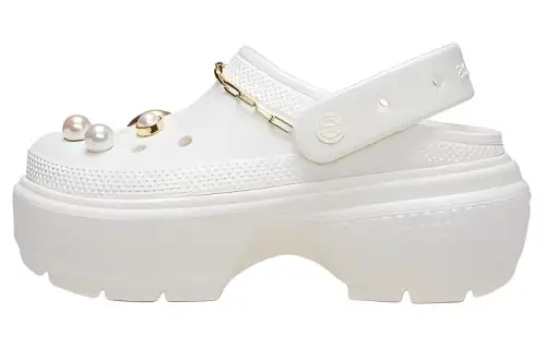 Crocs EVA Clogs 5.5cm Women's White