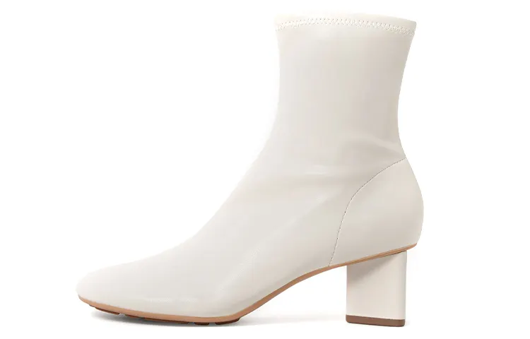 CHARLES&KEITH Ankle Boots Women's White