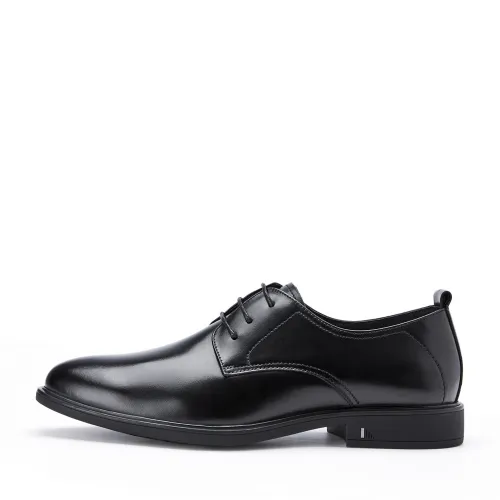 BELLE Dress Shoes Men's Low Top Black
