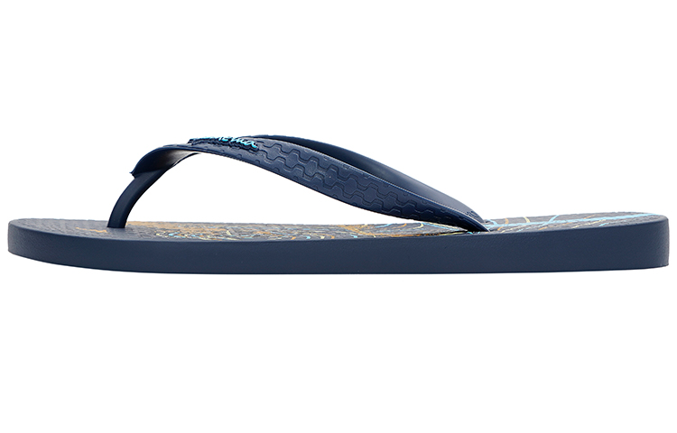 Ipanema Rubber Sole Slip Resistant Abrasion Resistant Flip Flops Men's Blue