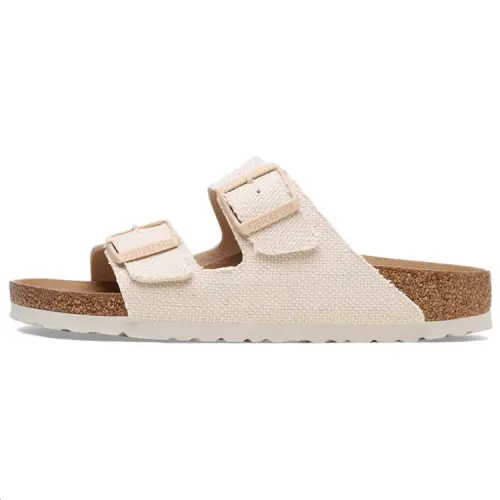 Birkenstock Arizona Abrasion Resistant Slide Slippers Women's White