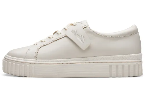 clarks Mayhill Walk Leather Sneakers