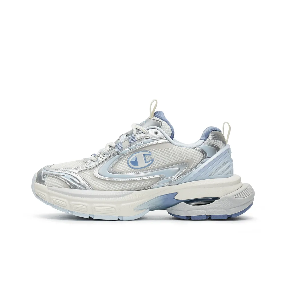 Champion Low top Running Shoes Women's Silver White/Moonstone Blue