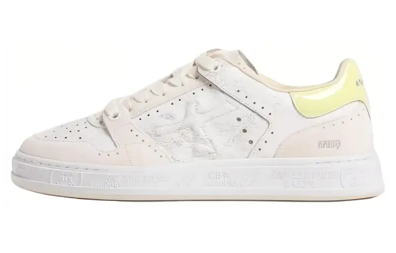 PREMIATA Leather Low top Skateboard Shoes Women's White