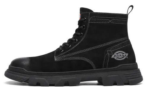 Dickies Leather Crew Outdoor Boots Men's Black