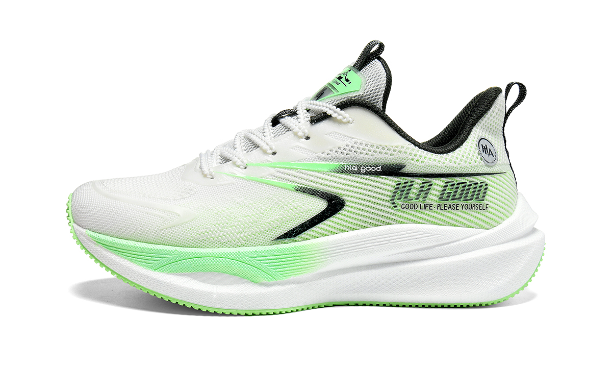 HLA Fabric Abrasion Resistant Breathable Height Increasing Low top Running Shoes Men’s