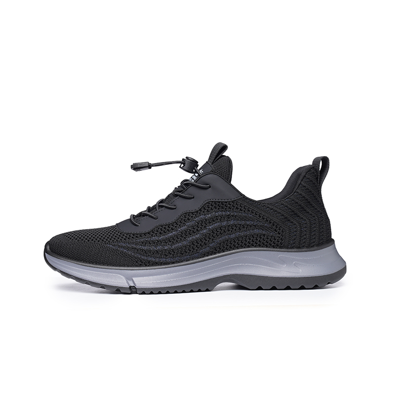 LAORENTOU Walking Shoes Men’s Low Top Black/Gray
