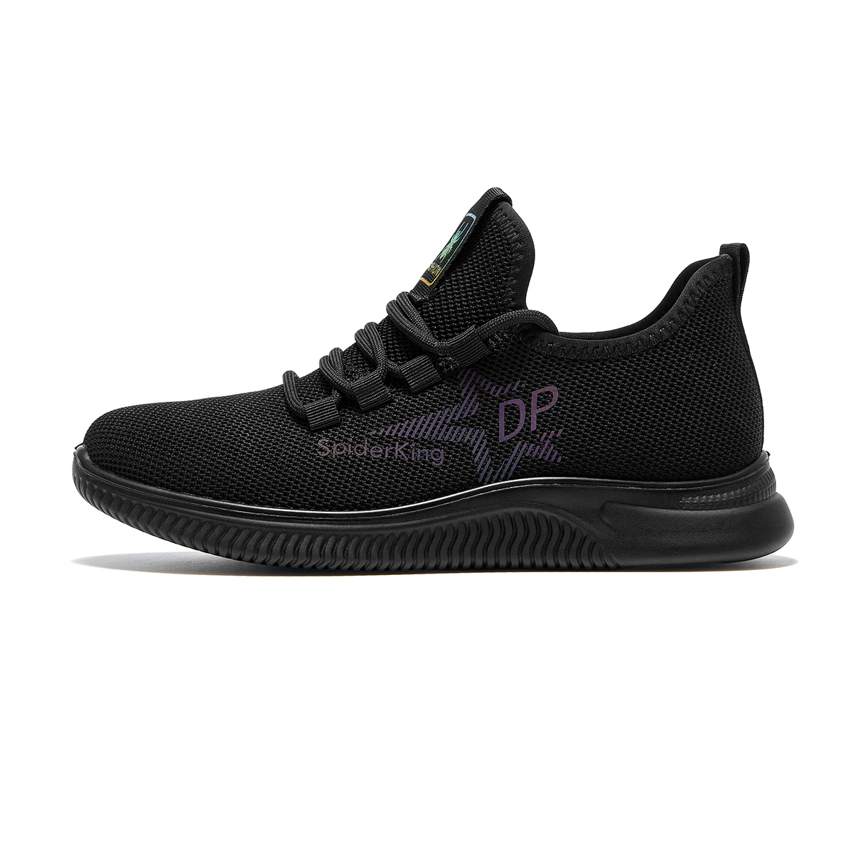 Spider King Fabric Low top Running Shoes Women’s Black