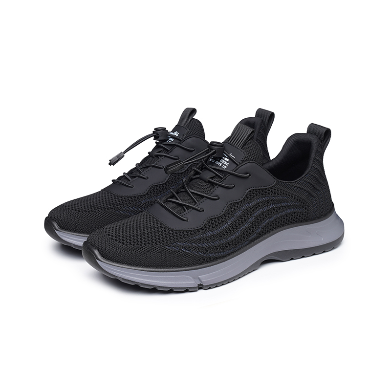 LAORENTOU Walking Shoes Men’s Low Top Black/Gray
