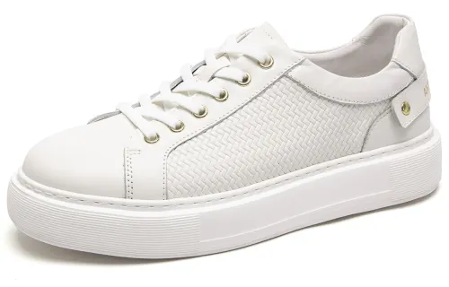 Anthony Miles Classic And Versatile Slip Resistant Abrasion Resistant Low top Skateboard Shoes Men's White