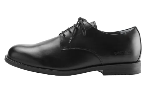 Birkenstock Leather Casual Leather Shoes Men's Black
