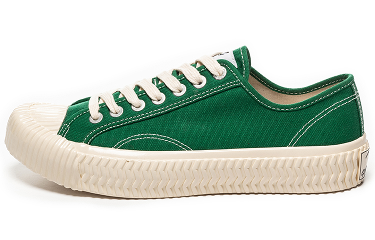 EXCELSIOR biscuit shoes BOLT LO official classic, casual and versatile for commuting, increased wear resistance, lightweight, breathable and non-slip, low-top canvas shoes, same style for men and women, forest green