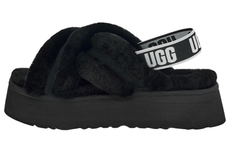 Женские сандалии UGG UGG DISCO (черные)