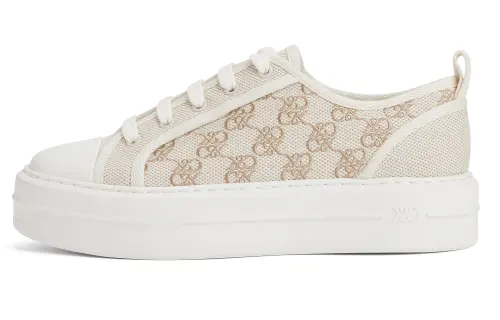 CHARLES&KEITH Small Ck Fabric Low top Casual Shoes 4cm Women's