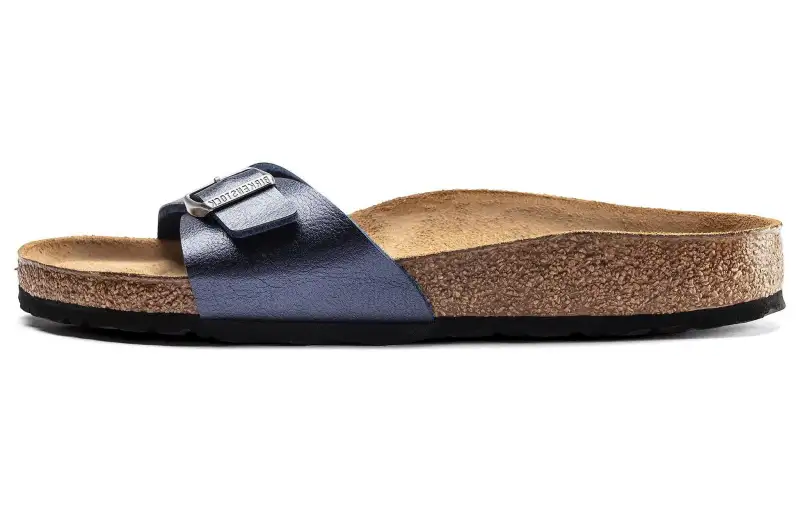 Birkenstock Slide Slippers Women's Midnight Blue Narrow