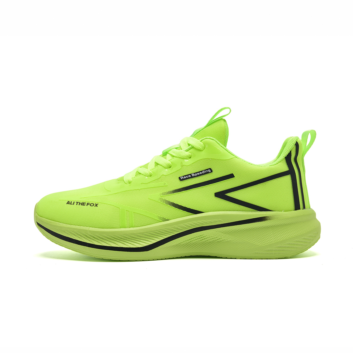 ALI THE FOX Fabric Low top Casual Marathon Training Physical Fitness Test & Exam Running Shoes Unisex