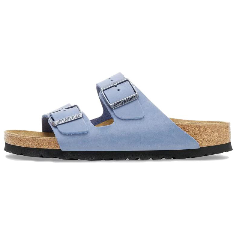 Сабо Birkenstock Arizona Soft Footbed (синие)