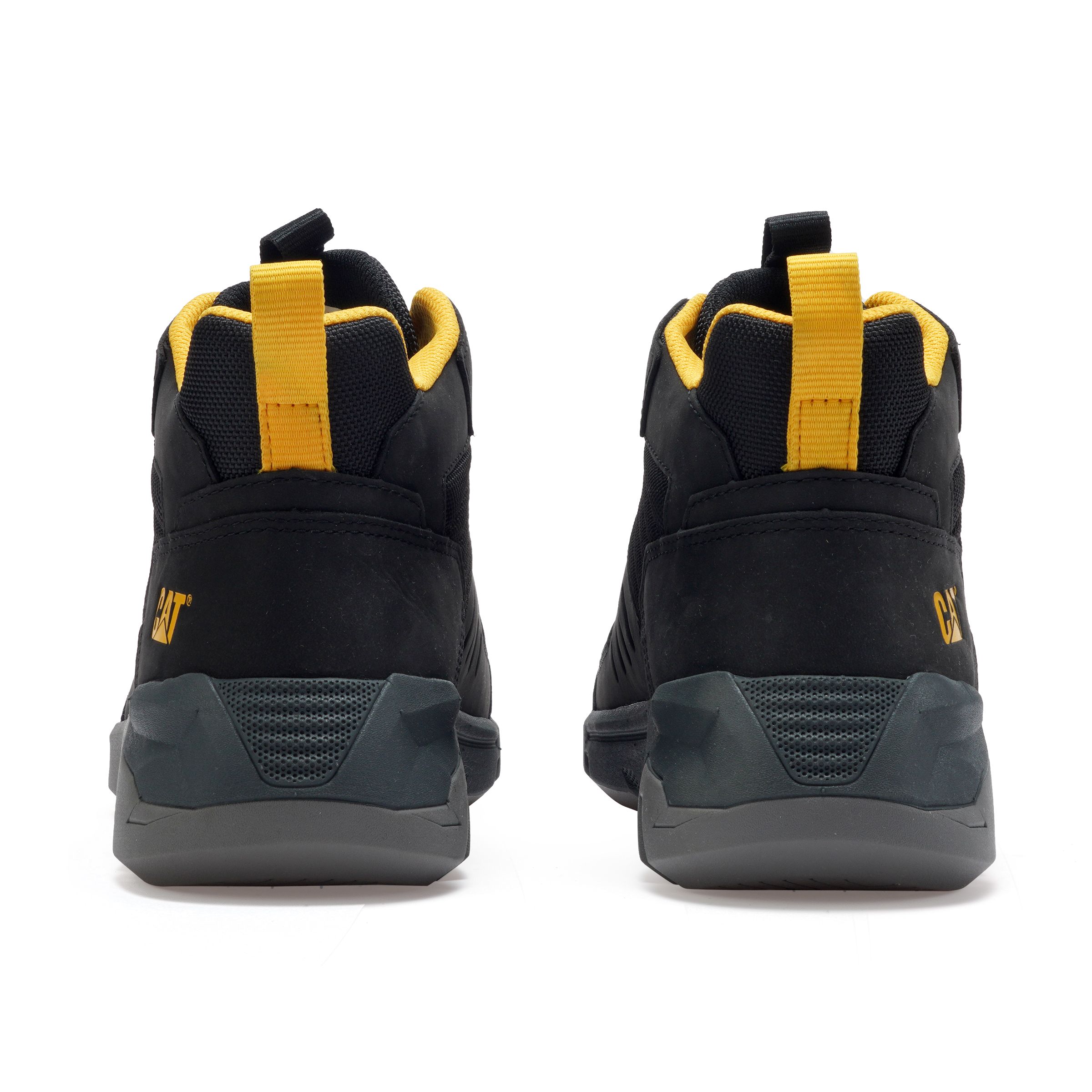 CAT Crail Sport Slip Resistant High top Outdoor Shoes Men’s Black