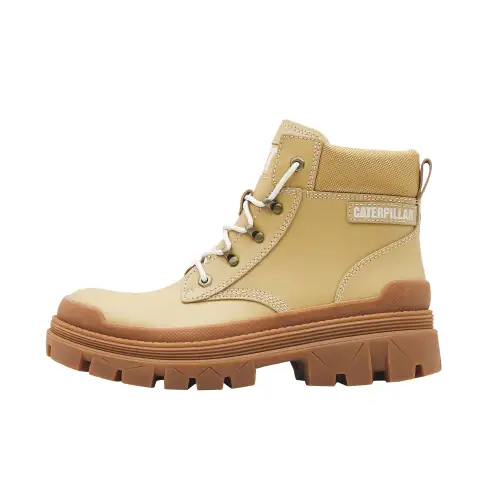 CAT Ankle Boots Unisex Yellow