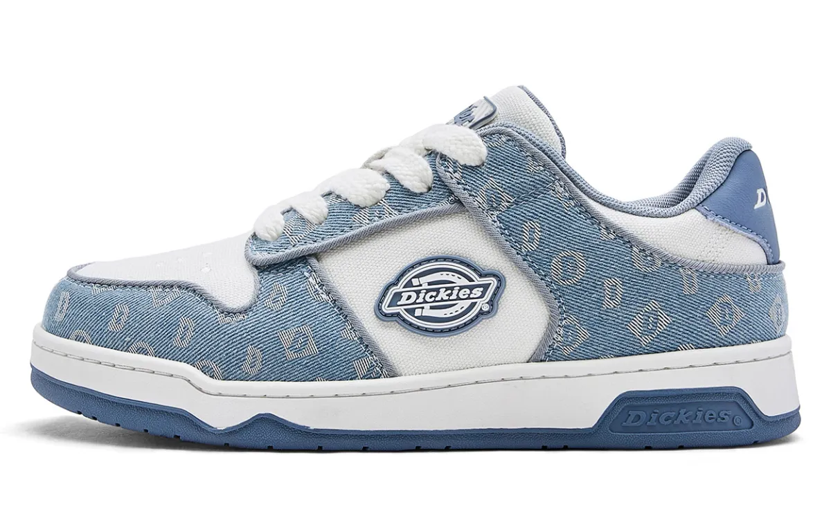 Dickies Low top Canvas Shoes Men's White Blue