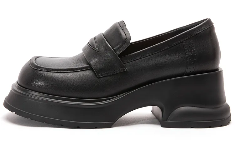 Anthony Miles Loafers 7cm Women's Black