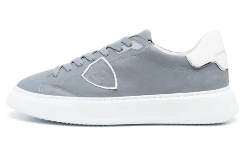 PHILIPPE MODEL Paris Temple Leather Sneakers