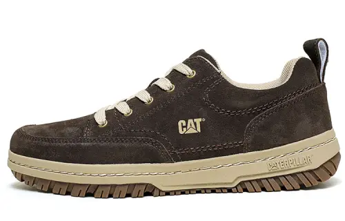 CAT Decisive Soft Slip Resistant And Breathable Low top Sports Casual Shoes Men's Dark Umber