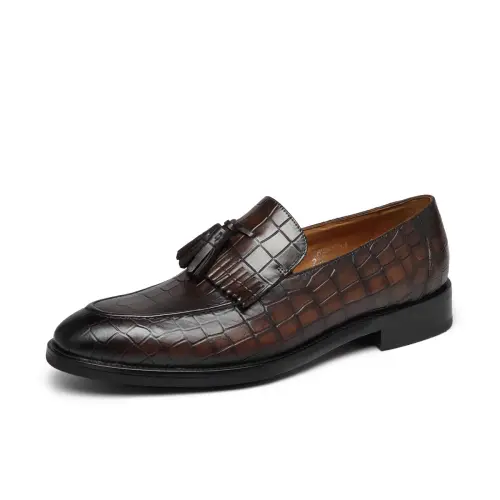 Chrisdien Deny Top Grain Cow Leather Dress Shoes Men's