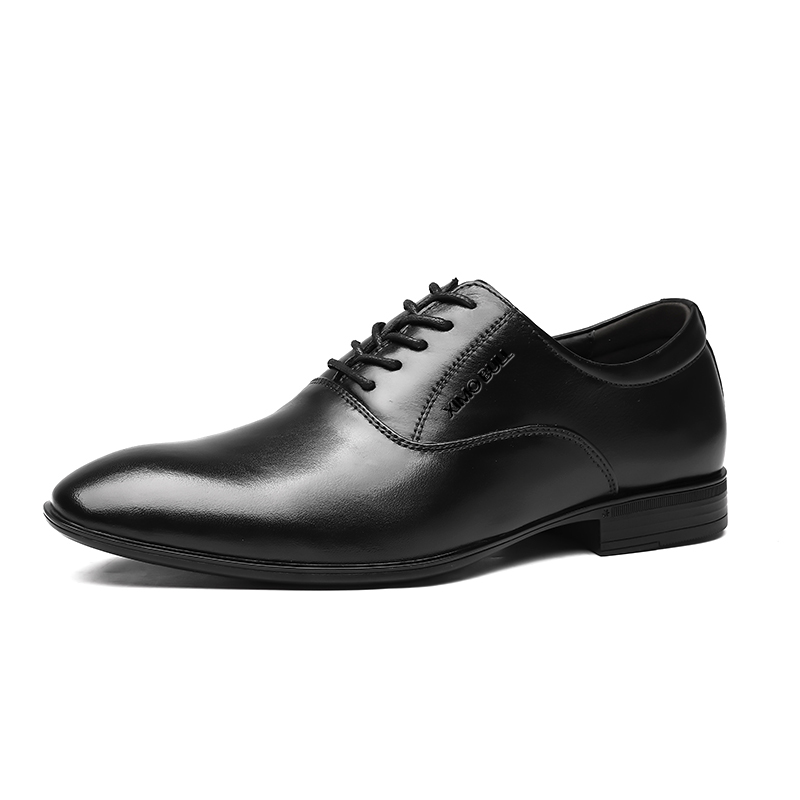 XIMO BULL first-layer cowhide, good appearance, business casual commuting, trendy Derby, dad, thick sole, simple and versatile, youthful temperament, genuine leather texture, sportsman, classic fashion retro, gentleman, formal leather shoes, men's style