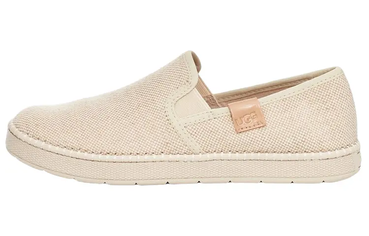 UGG Fabric Low Top Skateboard Shoes Women's Beige