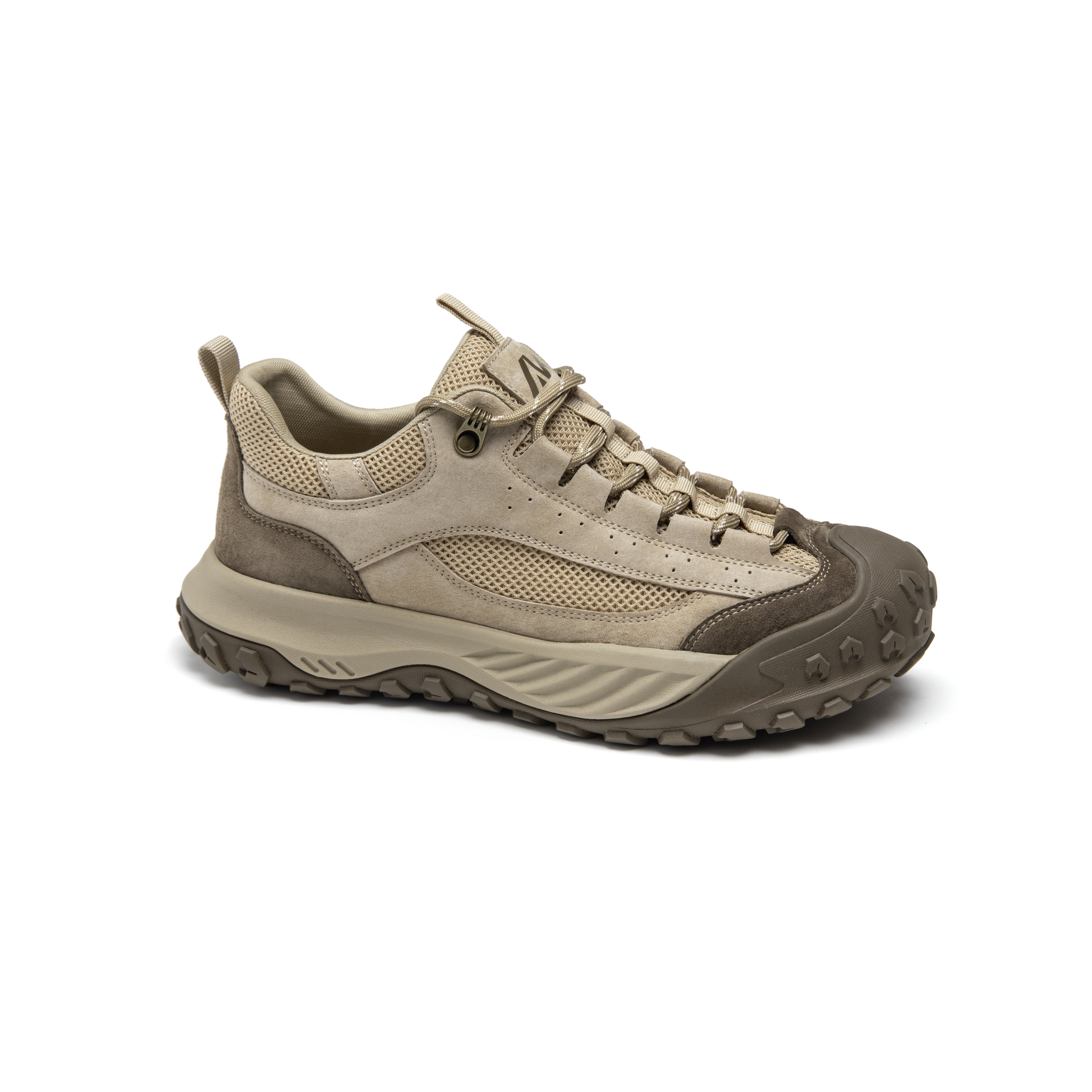 AOKANG Fabric Low top Outdoor Shoes Men’s Apricot