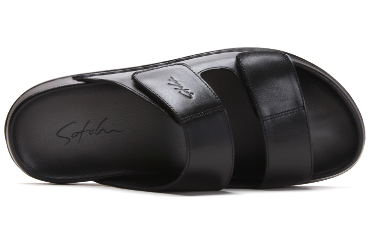 Satchi Slide Slippers Men's Black