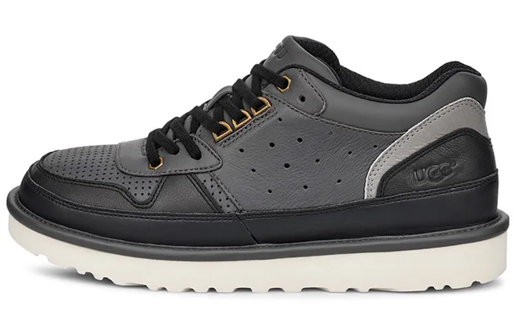 UGG Highland Casual Skateboarding Shoes Gray Black